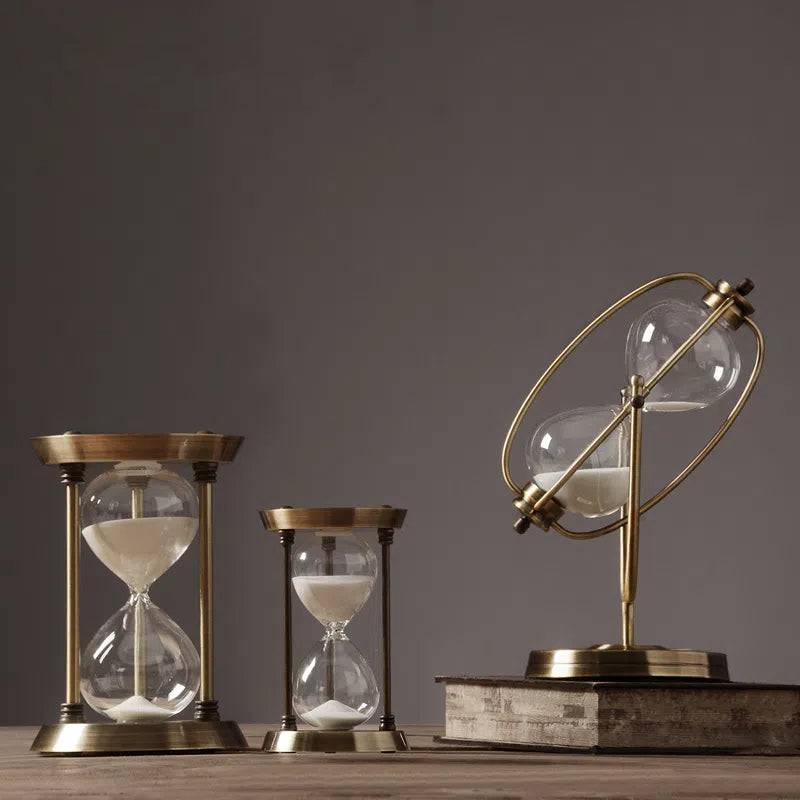 Basergy Vintage 30-Minute Sand Hourglass Timer