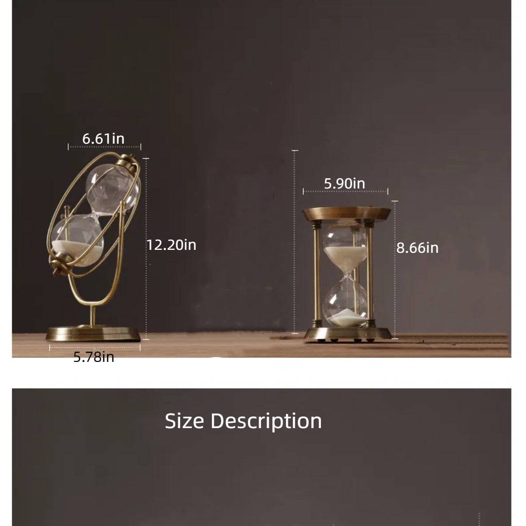 Basergy Vintage 30-Minute Sand Hourglass Timer