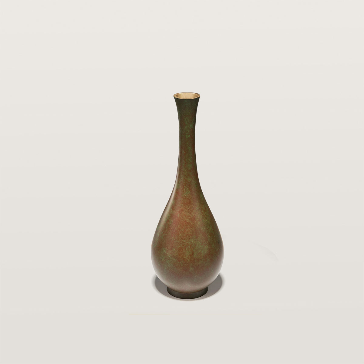 Basergy Bronze Decorative Vase for Living Room